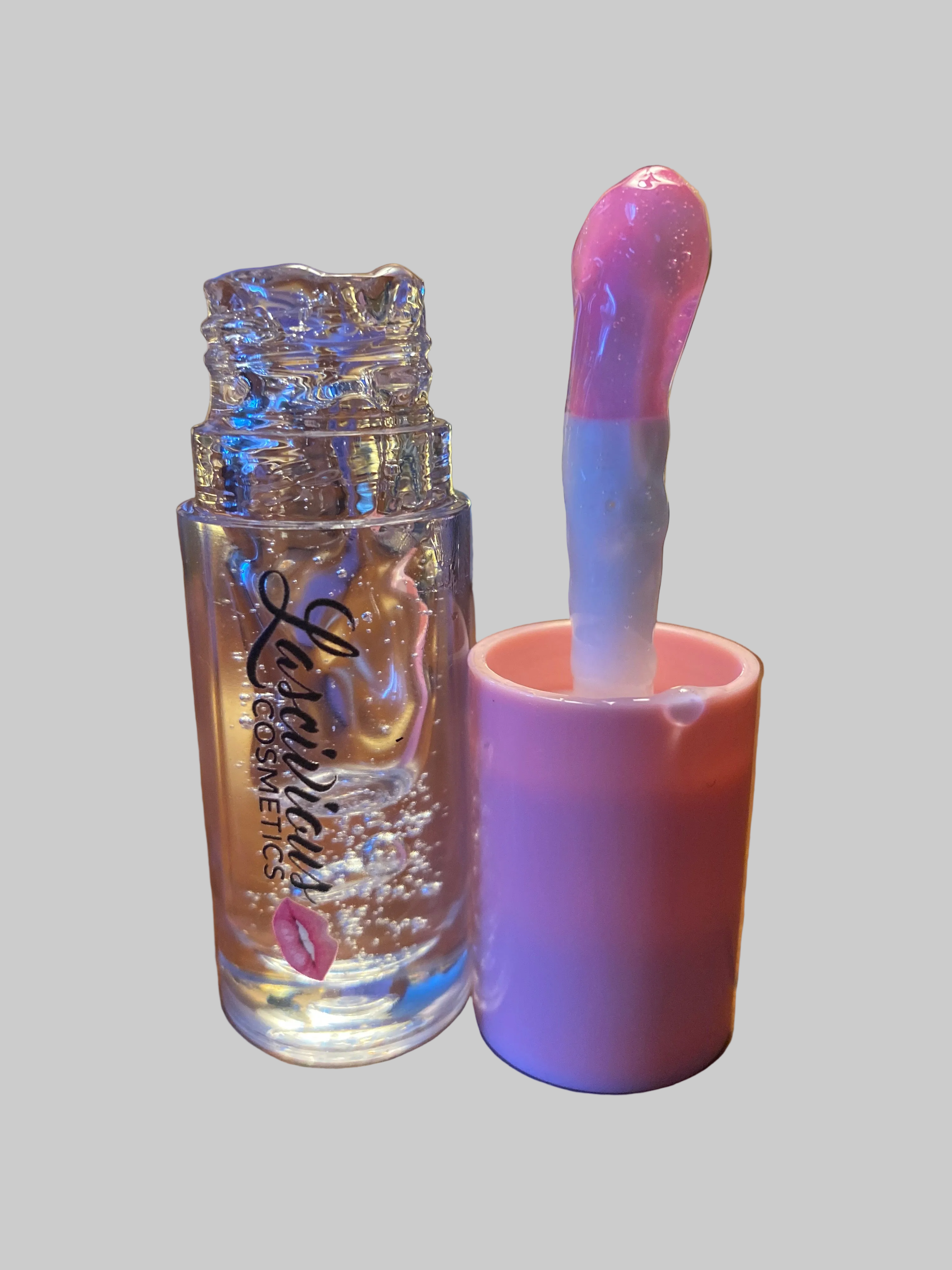 COLOR CHANGING LIP GLOSS - CLEAR TO PINK (PH-ACTIVATED)