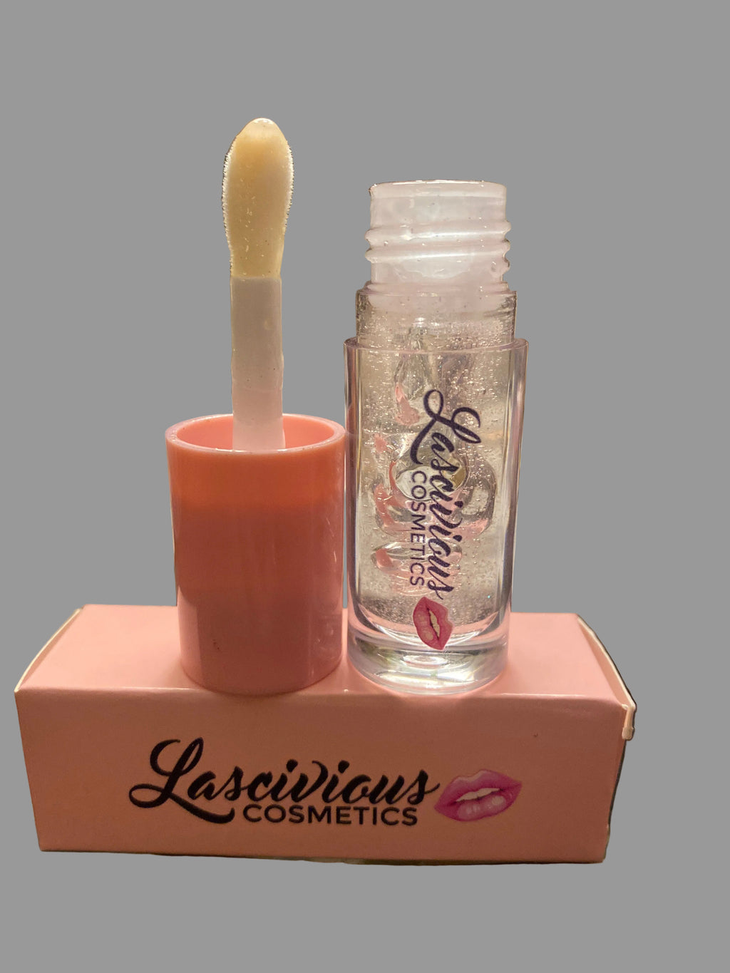 DIAMOND DRIP GLITTER CLEAR LIP GLOSS