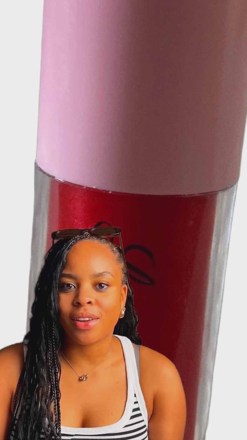 REDLICIOUS RED COTTON CANDY LIP GLOSS