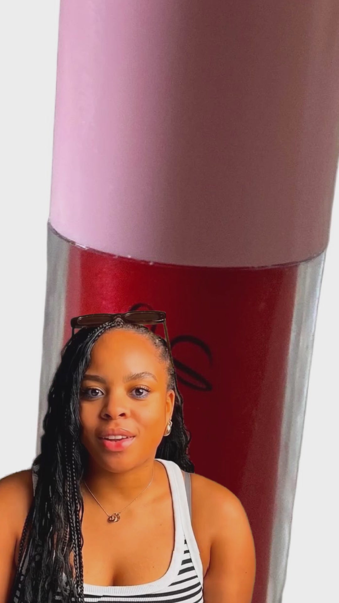 REDLICIOUS RED COTTON CANDY LIP GLOSS